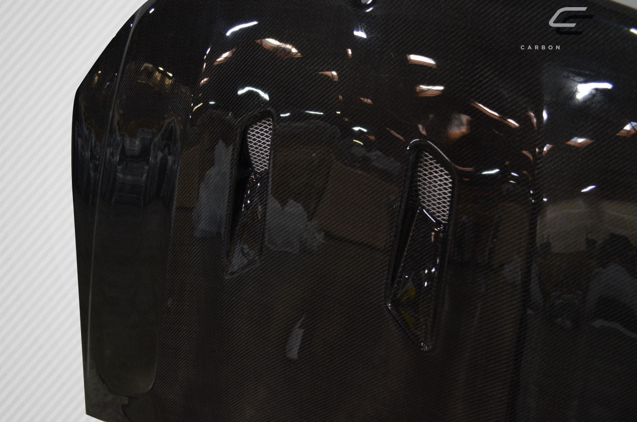 2008-2011 Mercedes C Class W204 Carbon Creations Black Series Look Hood - 1 Piece